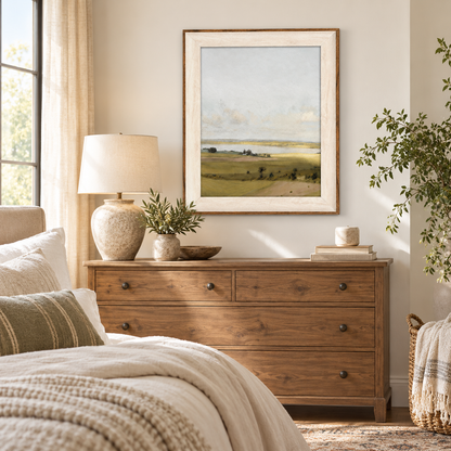 Framed Countryside Landscape Wall Art