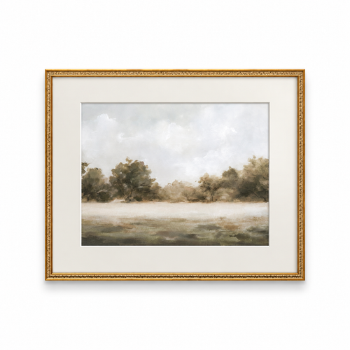Vintage Landscape Framed Wall Art