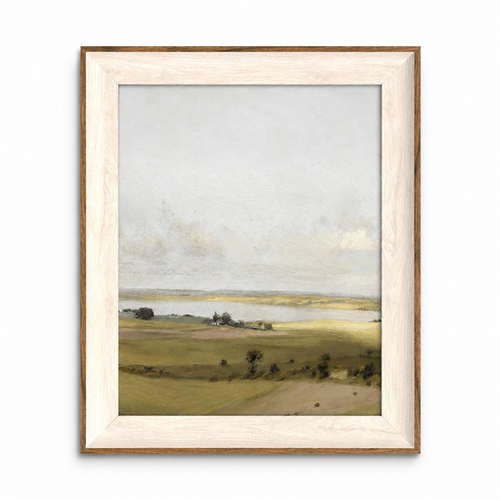 Framed Countryside Landscape Wall Art