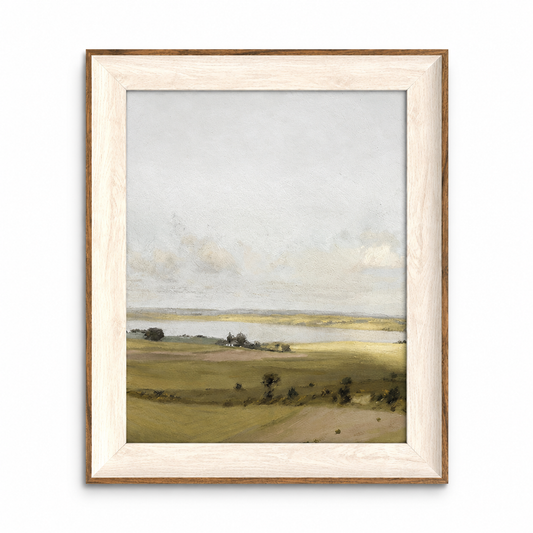 Framed Countryside Landscape Wall Art