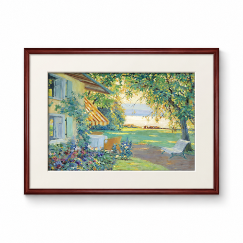 Garden Landscape Framed Wall Art